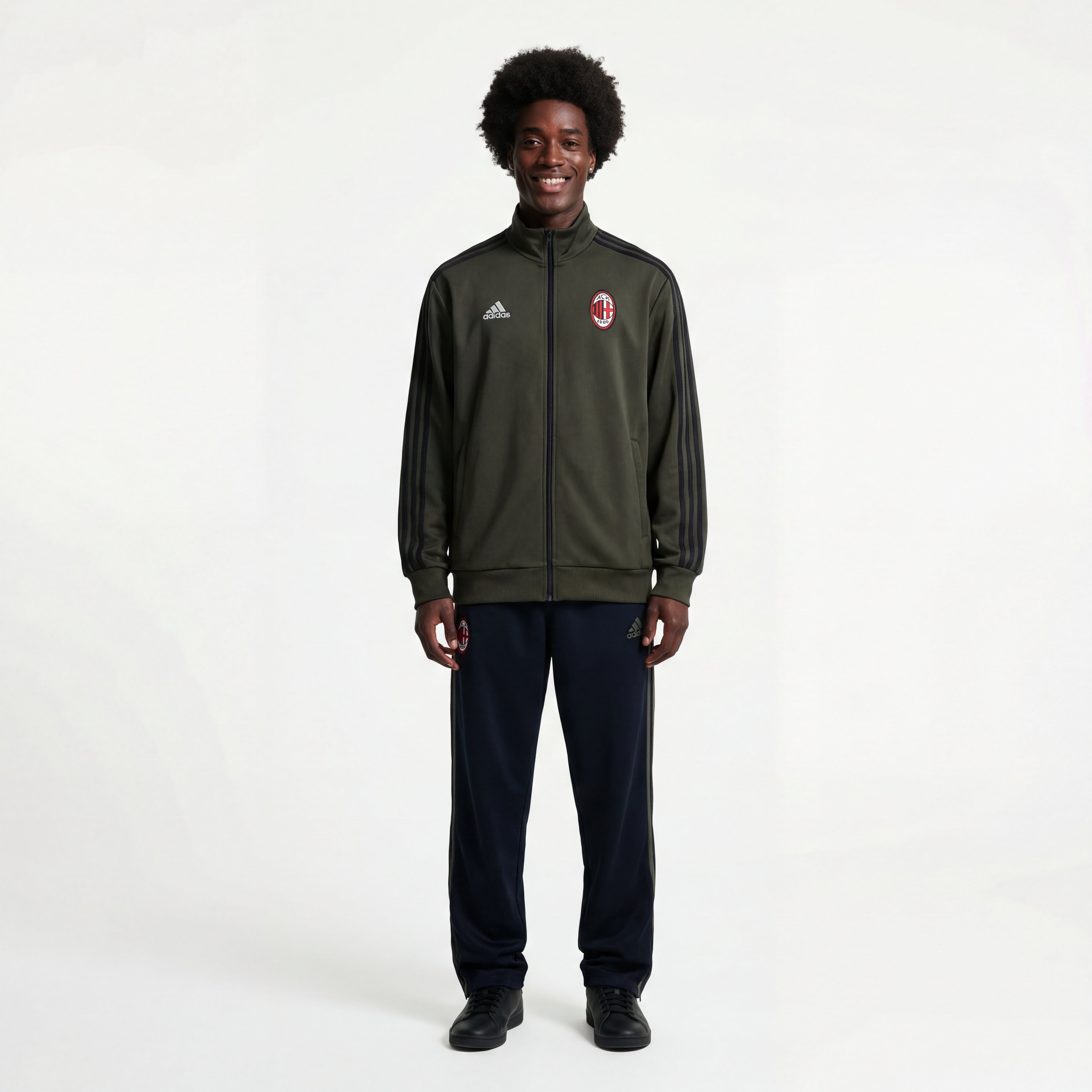 Adidas x AC Mailand Vintage Jacke 2018/19