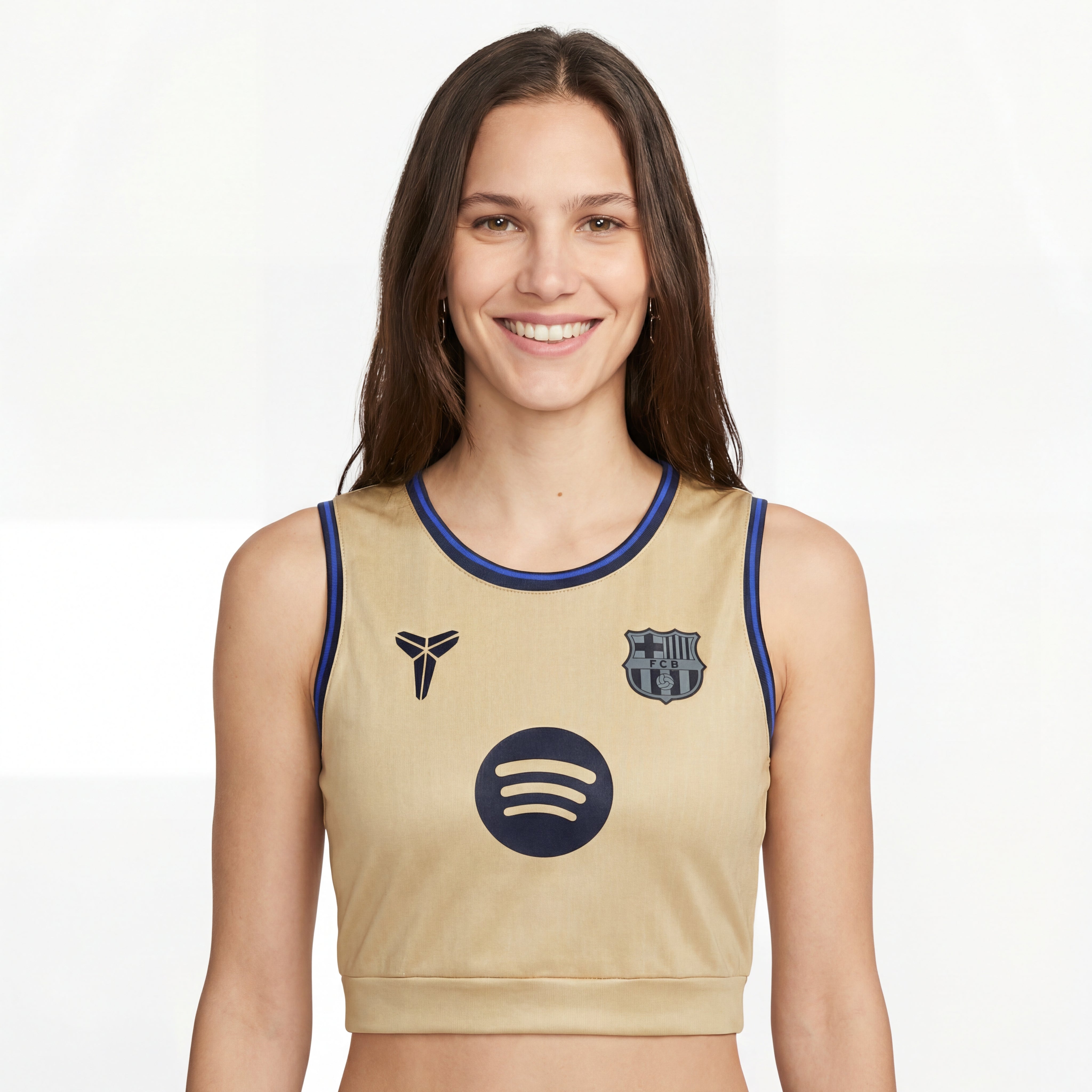 Barcelona Woman Cropped 25/26 Away