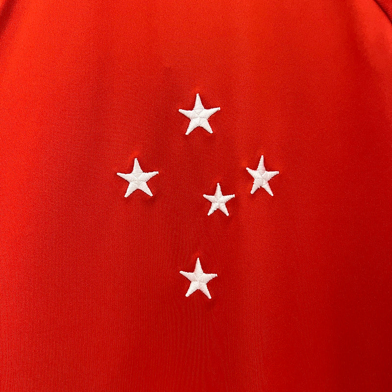 Jersey 24∕25 Cruzeiro Training Wear Red All sponsors