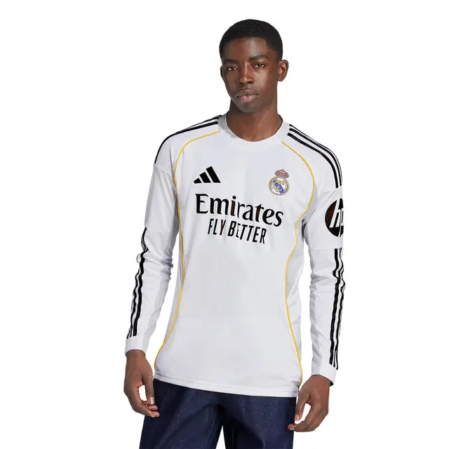 Jersey 25∕26 Real Madrid Home Long sleeve