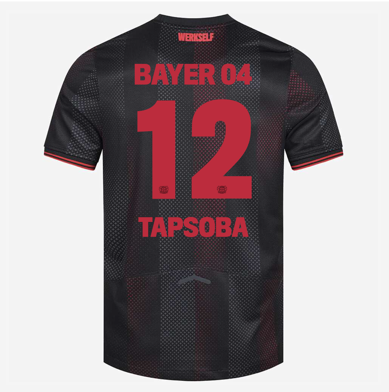 Trikot Bayer Leverkusen 25/26 Heimtrikot Nr. 12 TAPSOBA