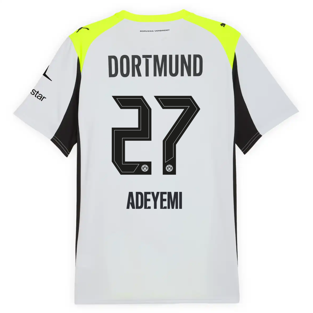 Jersey Borussia Dortmund 25/26 Away #27 ADEYEMI
