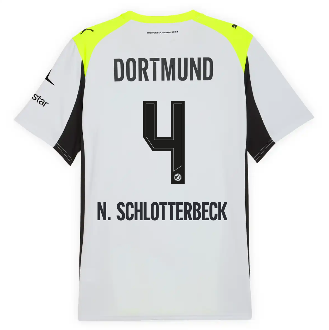 Jersey Borussia Dortmund 25/26 Away #4 N. Schlotterbeck