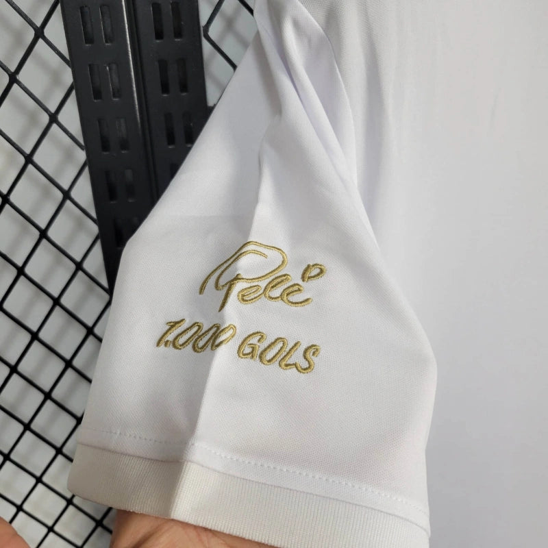 Trikot Comemorativa Santos 25/26 Pelé 1.000 Gols - Branco