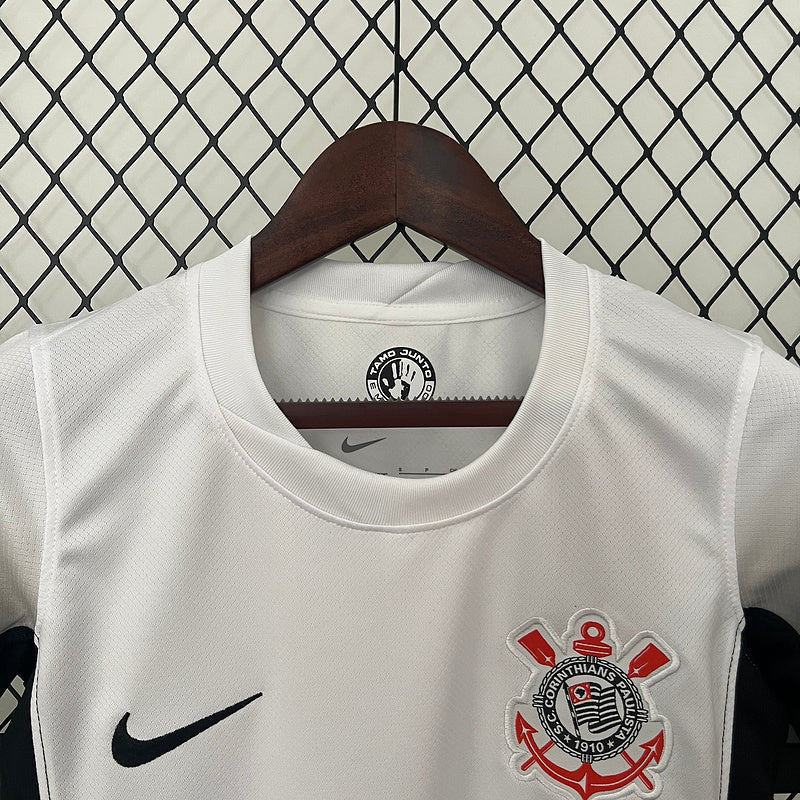 Jersey Feminina Corinthians l 24/25 Branco