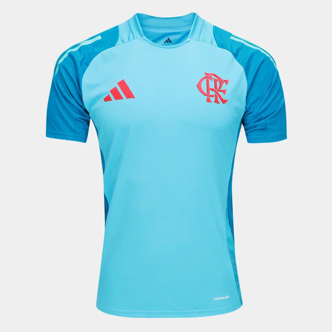 Trikot Flamengo Treino 25/26 Azul e Vermelho