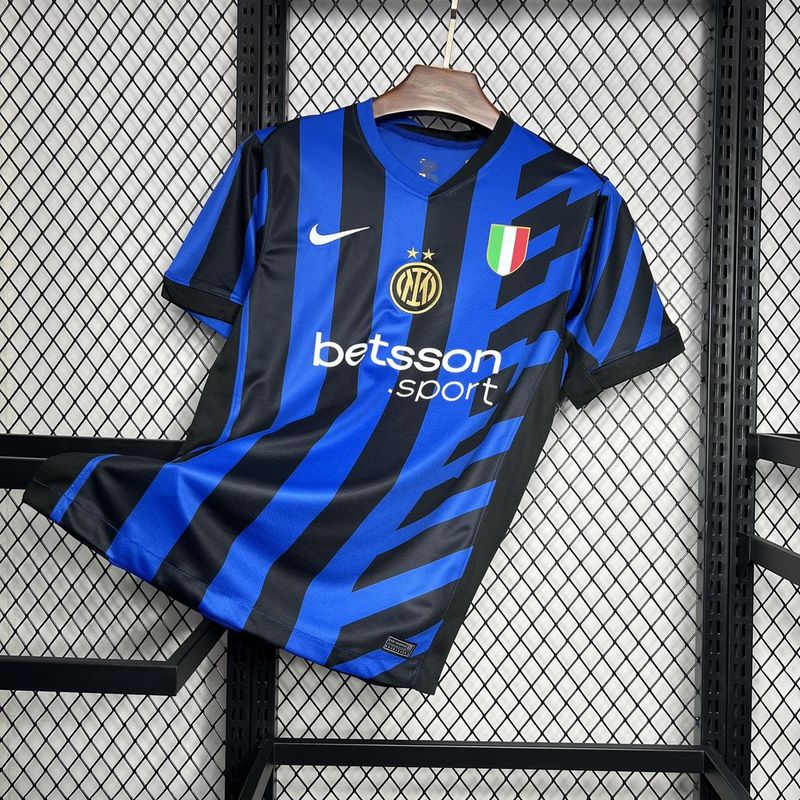Jersey Inter Milan I 24/25 - Azul e Preto