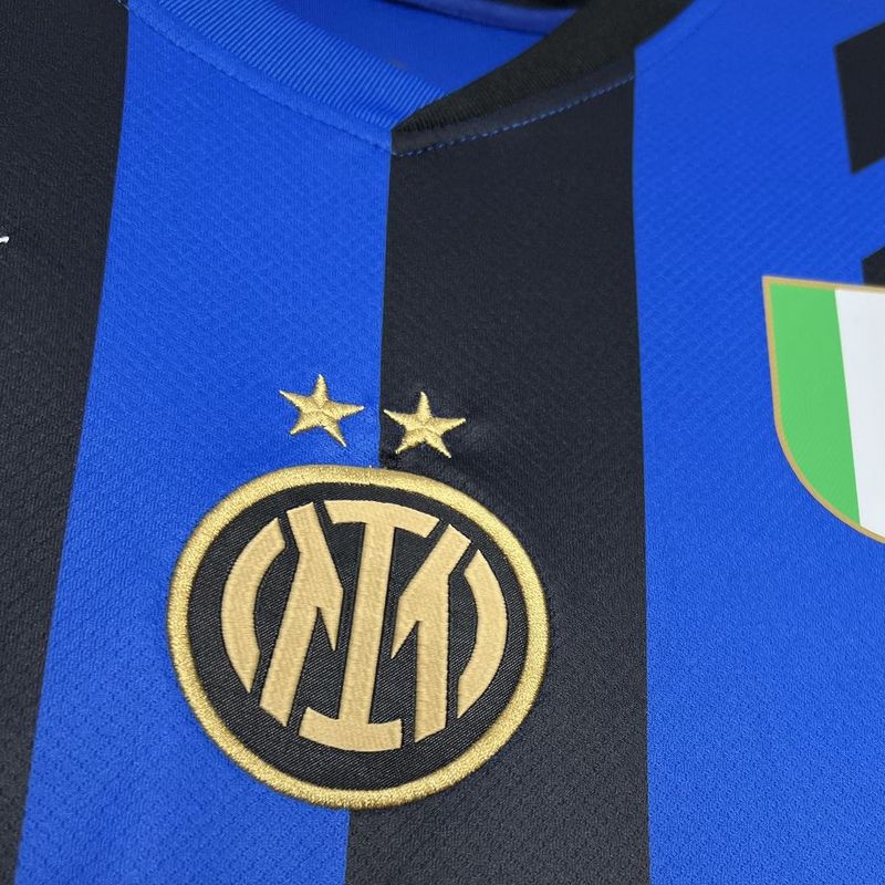 Jersey Inter Milan I 24/25 - Azul e Preto