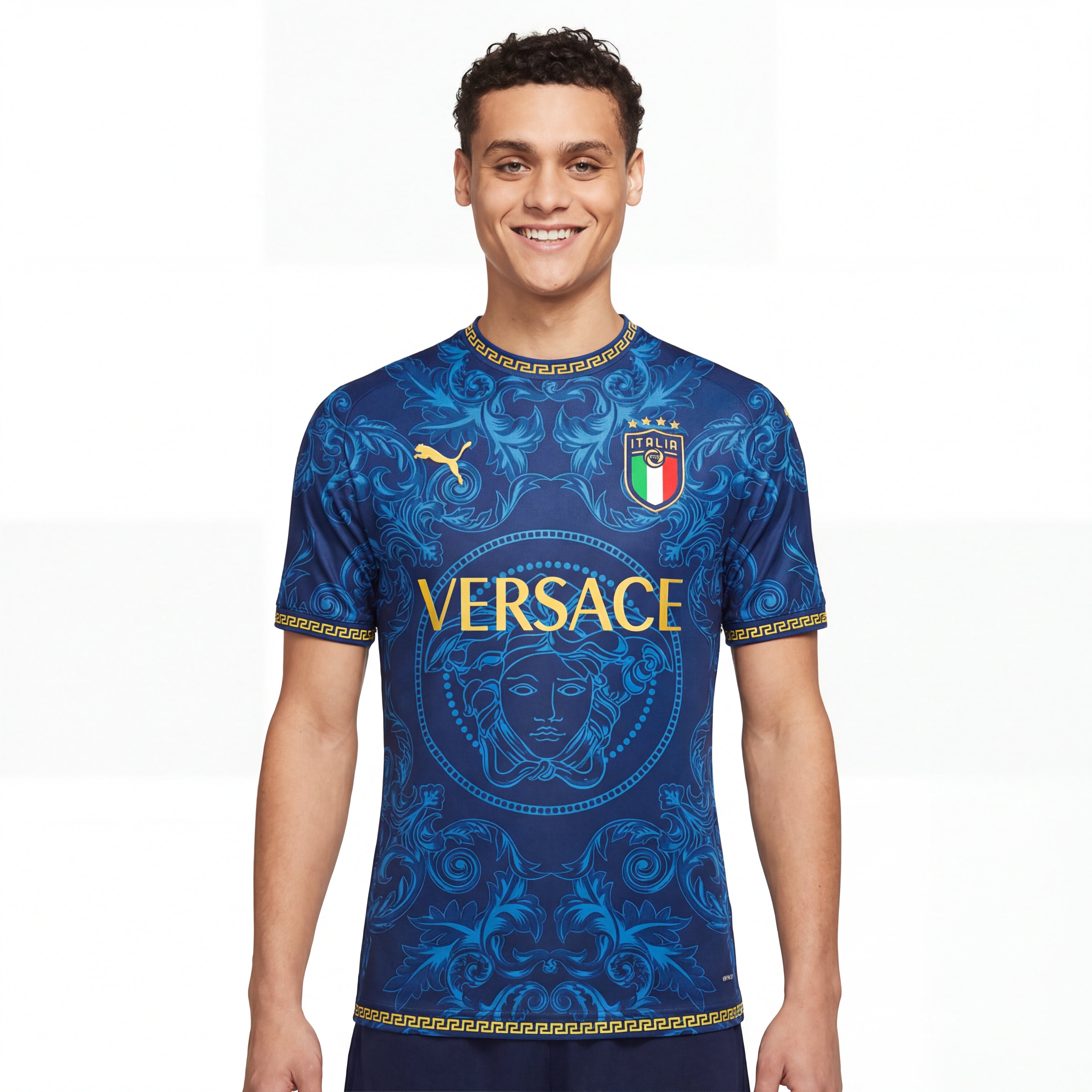 Jersey Italy x Versace - Puma - Blue