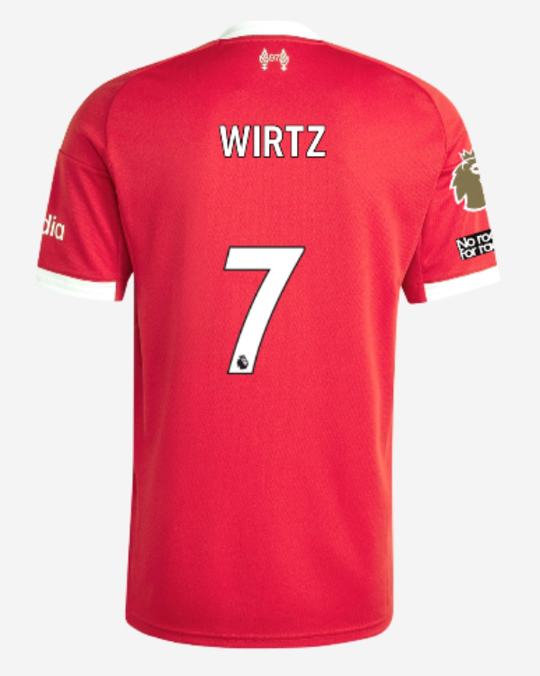 Jersey Liverpool 25/26 Home #7 WIRTZ