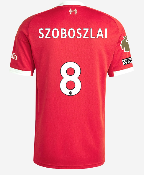 Jersey Liverpool 25/26 Home #8 SZOBOSZLAI