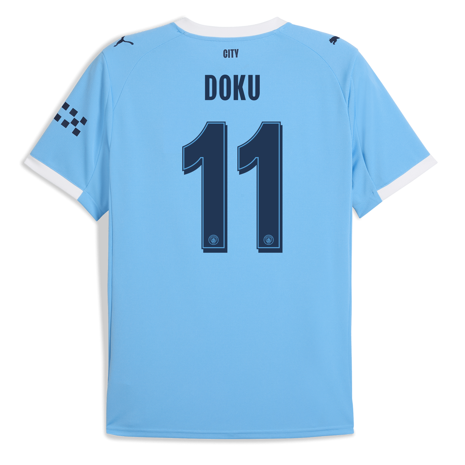 Jersey Manchester City 25/26 Home #11 DOKU