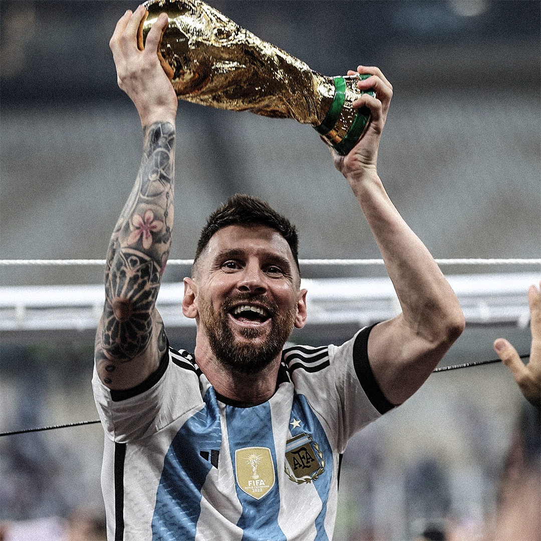 Trikot Messi Argentinien 2022 Legende