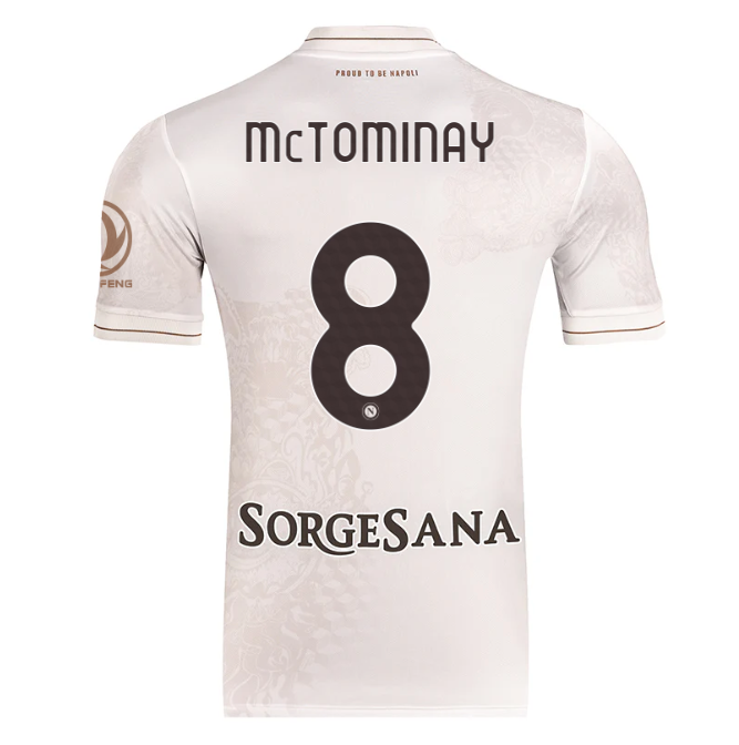 Jersey Napoli 25/26 Away #8 MCTOMINAY