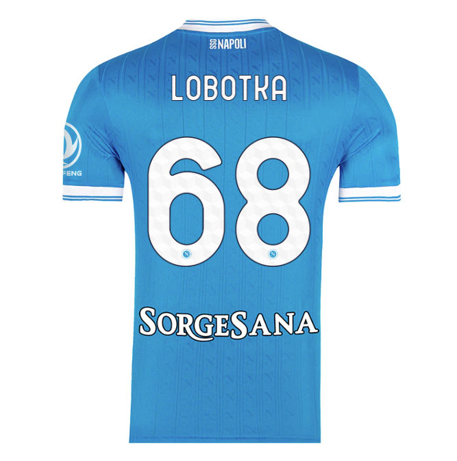 Jersey Napoli 25/26 Home #68 LOBOTKA
