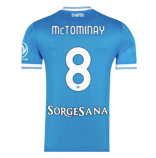 Jersey Napoli 25/26 Home #8 MCTOMINAY