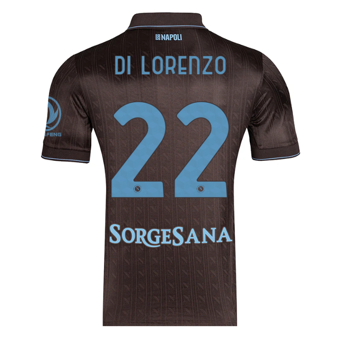 Jersey Napoli 25/26 Third #22 DI LORENZO