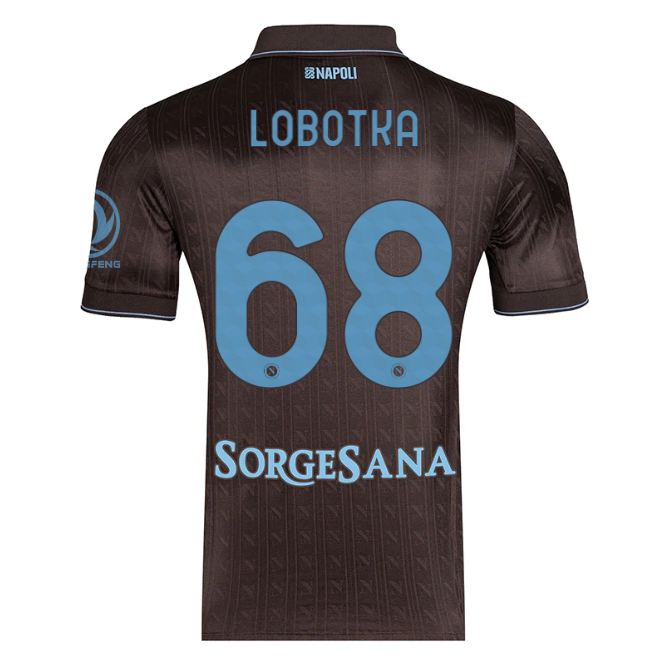 Jersey Napoli 25/26 Third #68 LOBOTKA