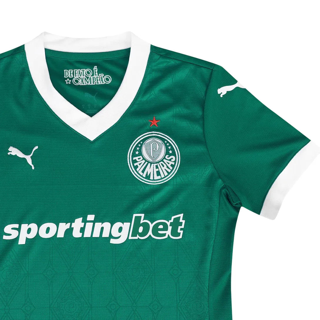 Jersey Palmeiras Feminina Home 25/26 - Verde