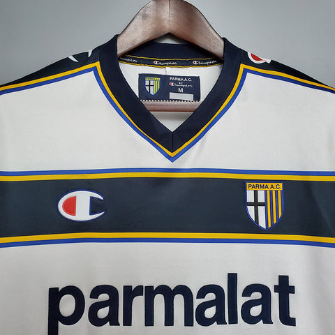 Jersey Parma Retrô 2002/2003 Branca - Champion