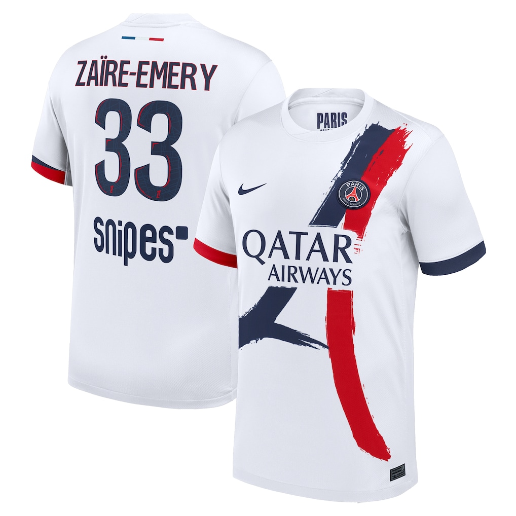 Jersey PSG 25/26 Away #33 Zaïre-Emery