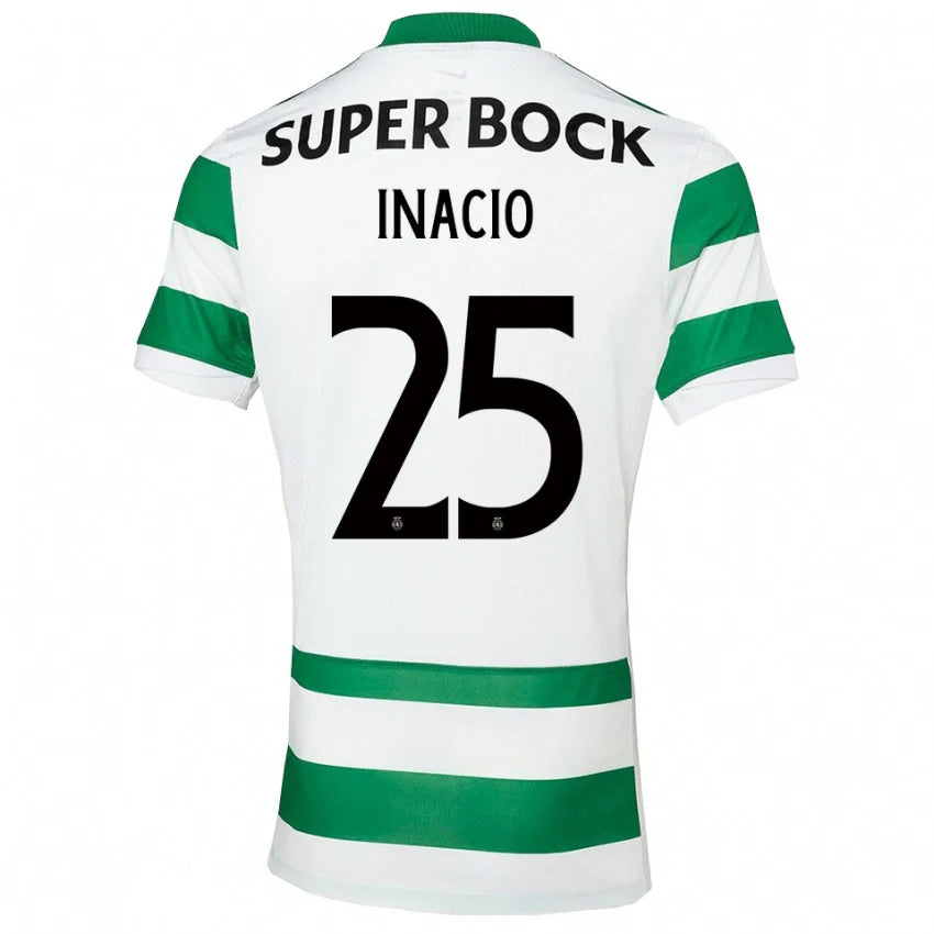 Jersey Sporting 25/26 Home #25 G. INÁCIO