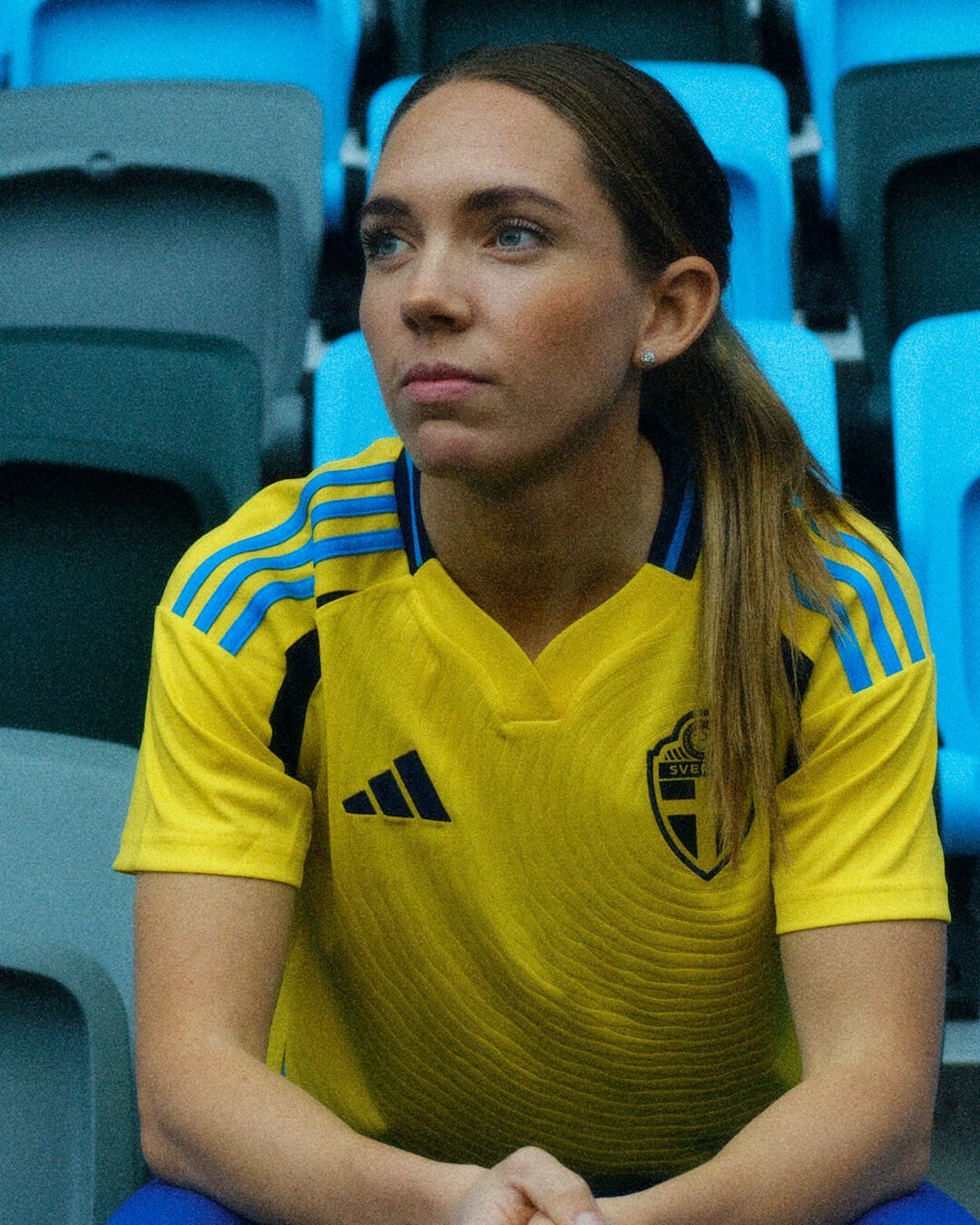 Jersey Suécia Home 24/25 s/n° Torcedor Adidas Masculino - Amarelo