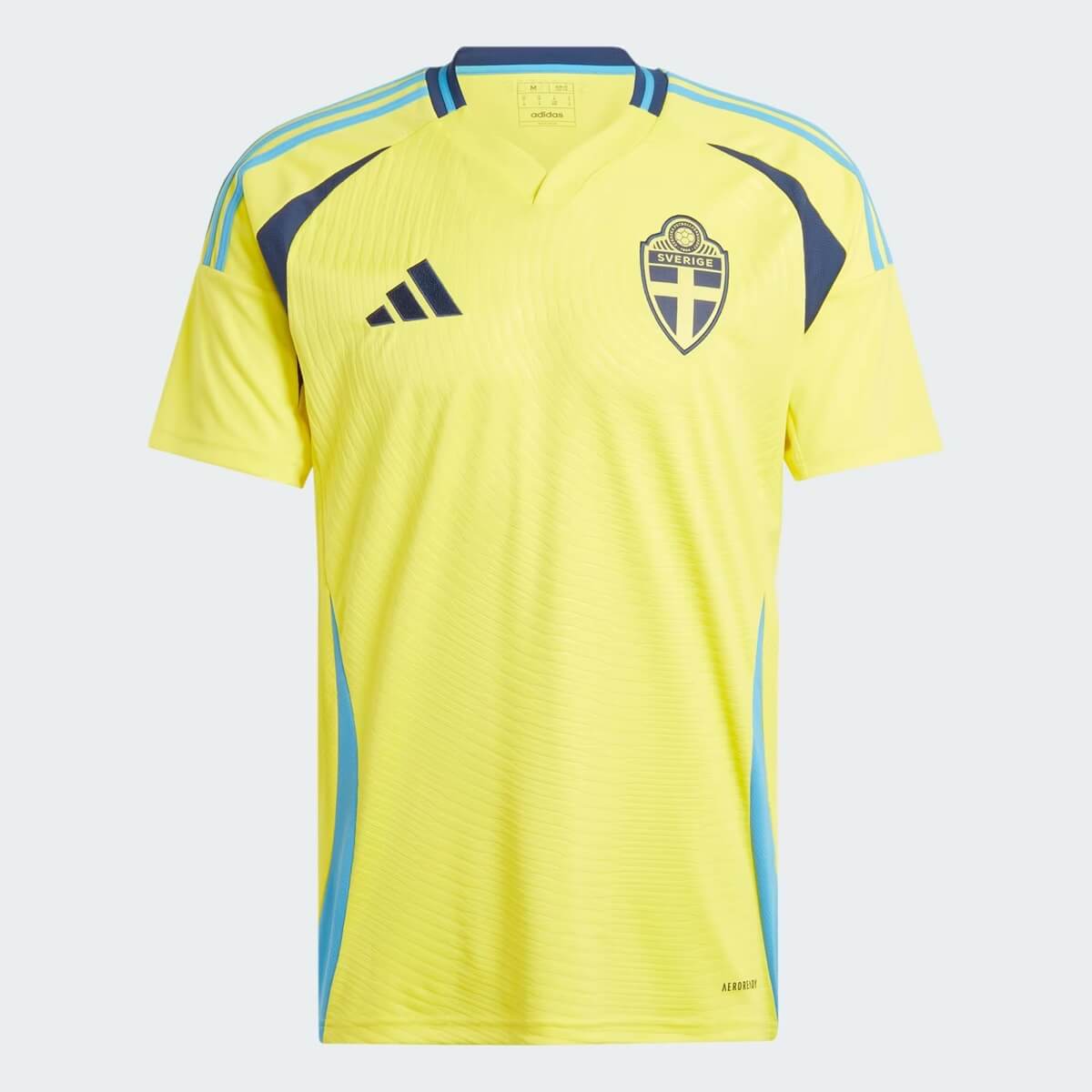 Jersey Suécia Home 24/25 s/n° Torcedor Adidas Masculino - Amarelo