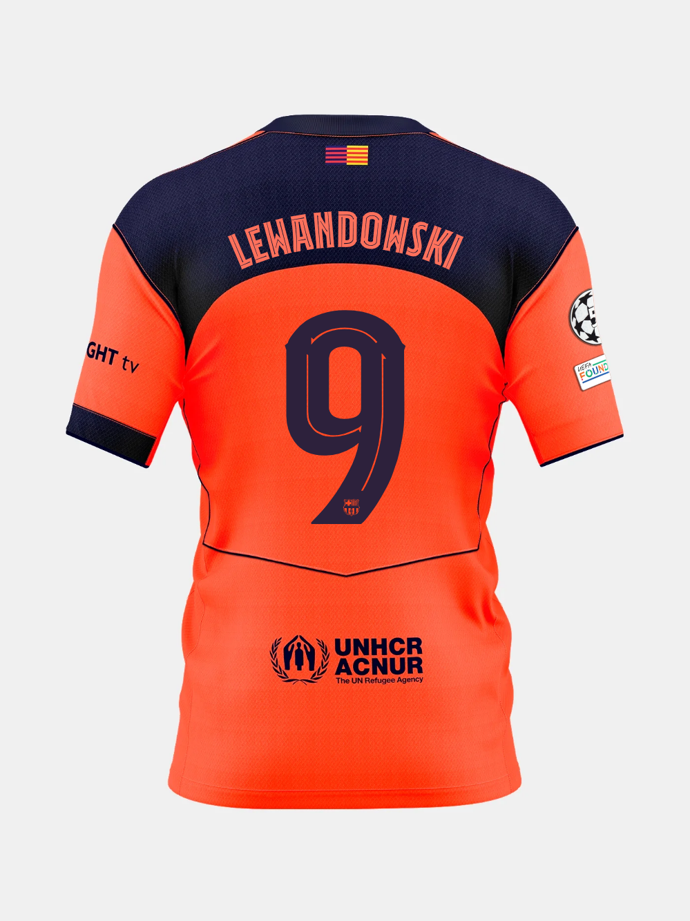 Jersey Third FC Barcelona 25/26 #9 LEWANDOWSKI