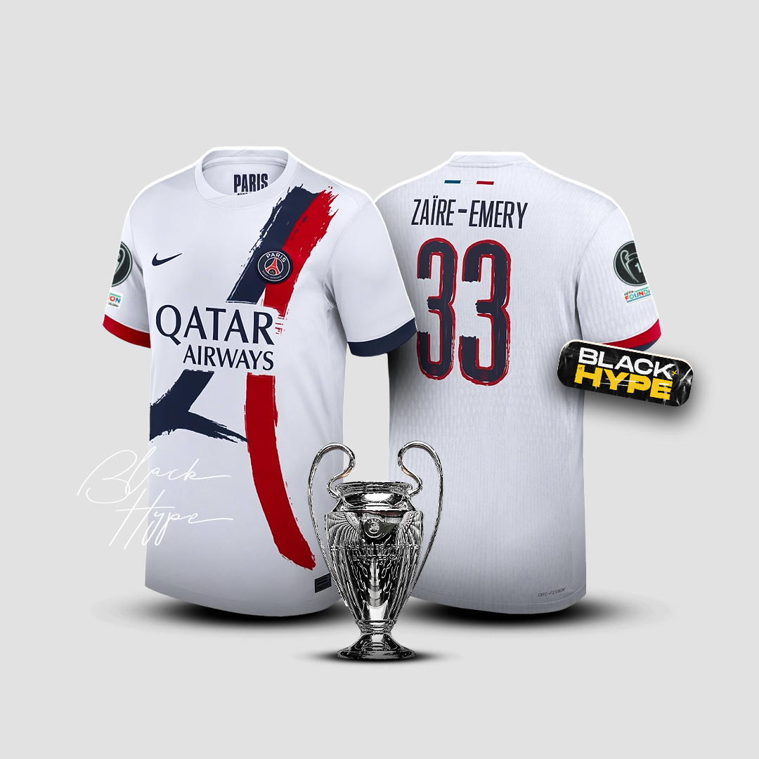 Jersey Zaire Emery PSG 24/25 Away - Champions League
