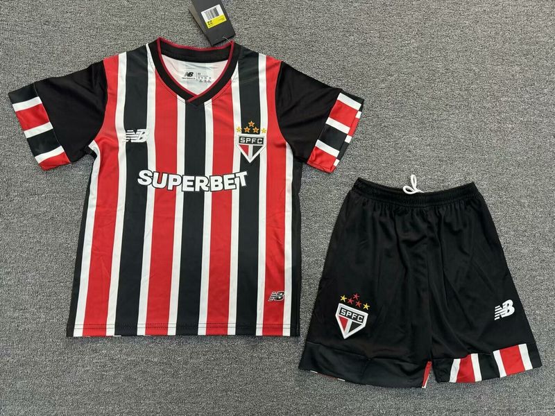 Kids São Paulo 24/25 New Balance - Tricolor