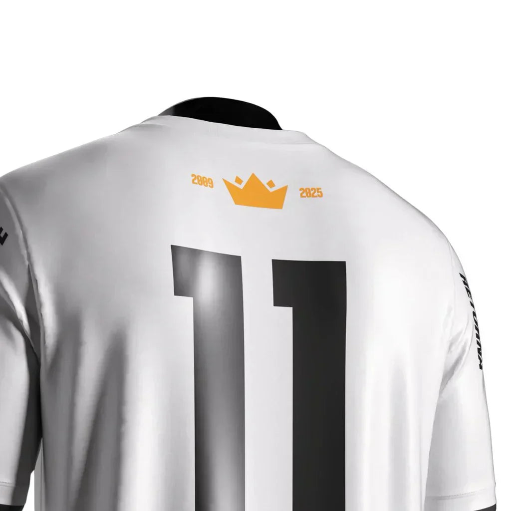 PRÉ-VENDA Jersey The Prince Santos 24/25 Branca - Comma Masculino Torcedor