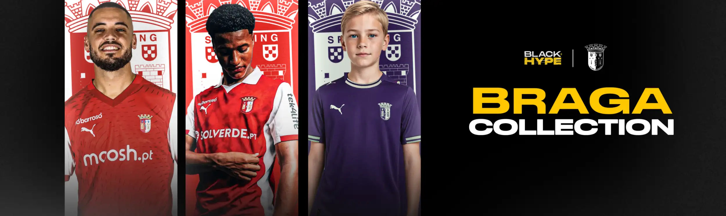 Purple soccer jersey with white trim and a puma logo on the chest.