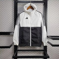 Windbreaker Adidas 24/25 - Branco e Preto
