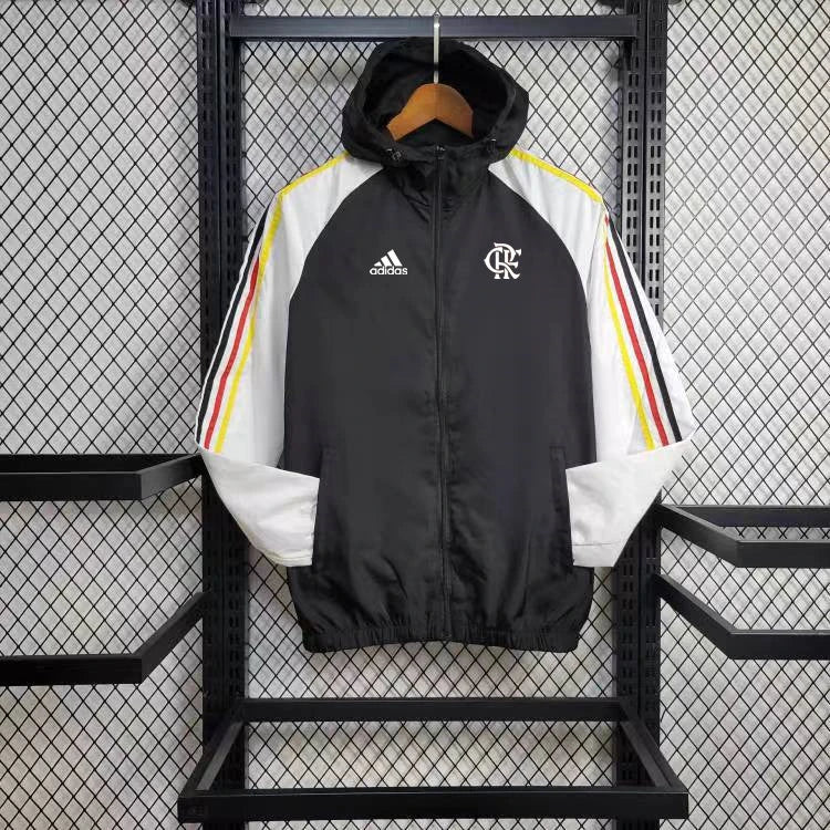 Windbreaker Flamengo 24/25 - Preto e Branco