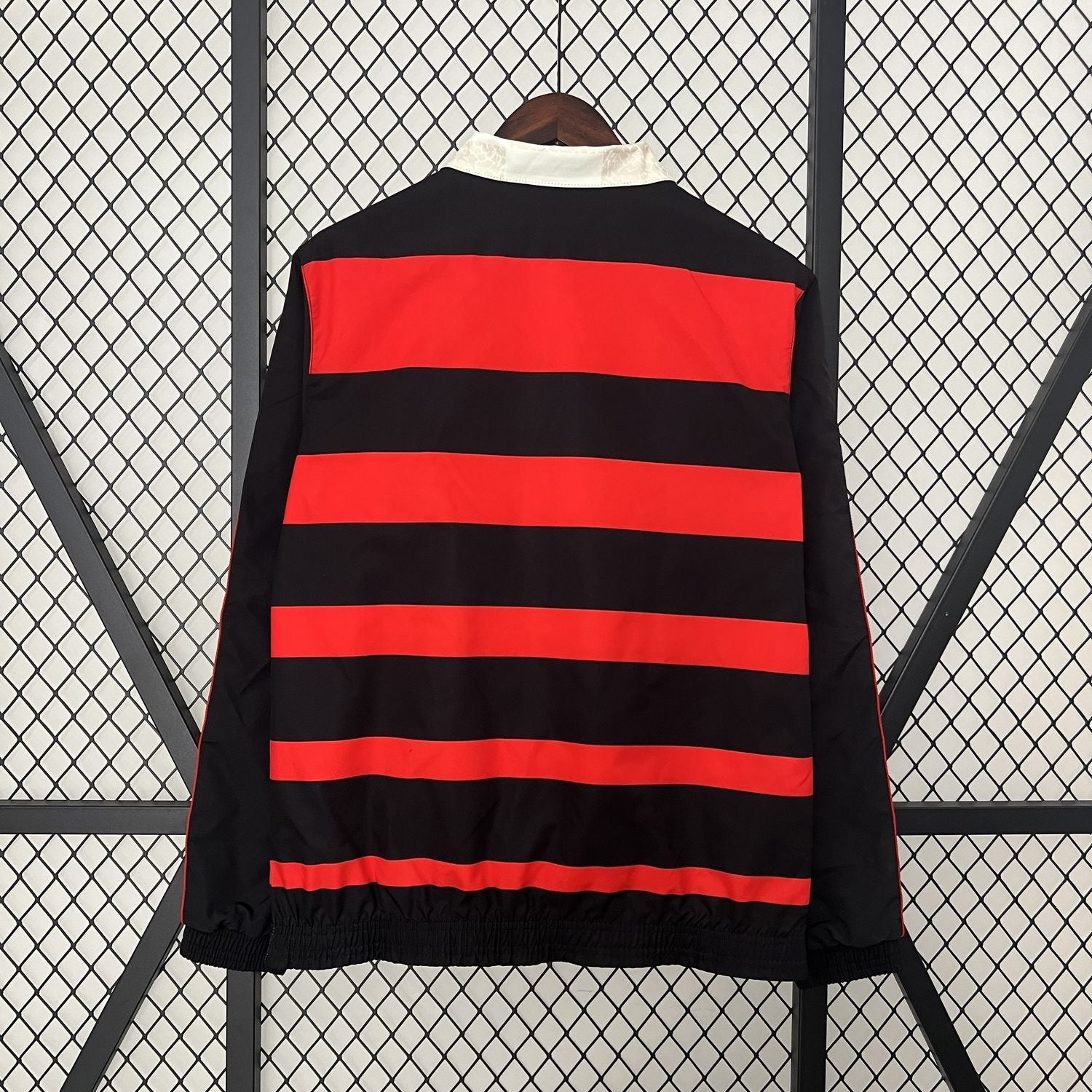 Windbreaker Flamengo - Preto e Vermelho