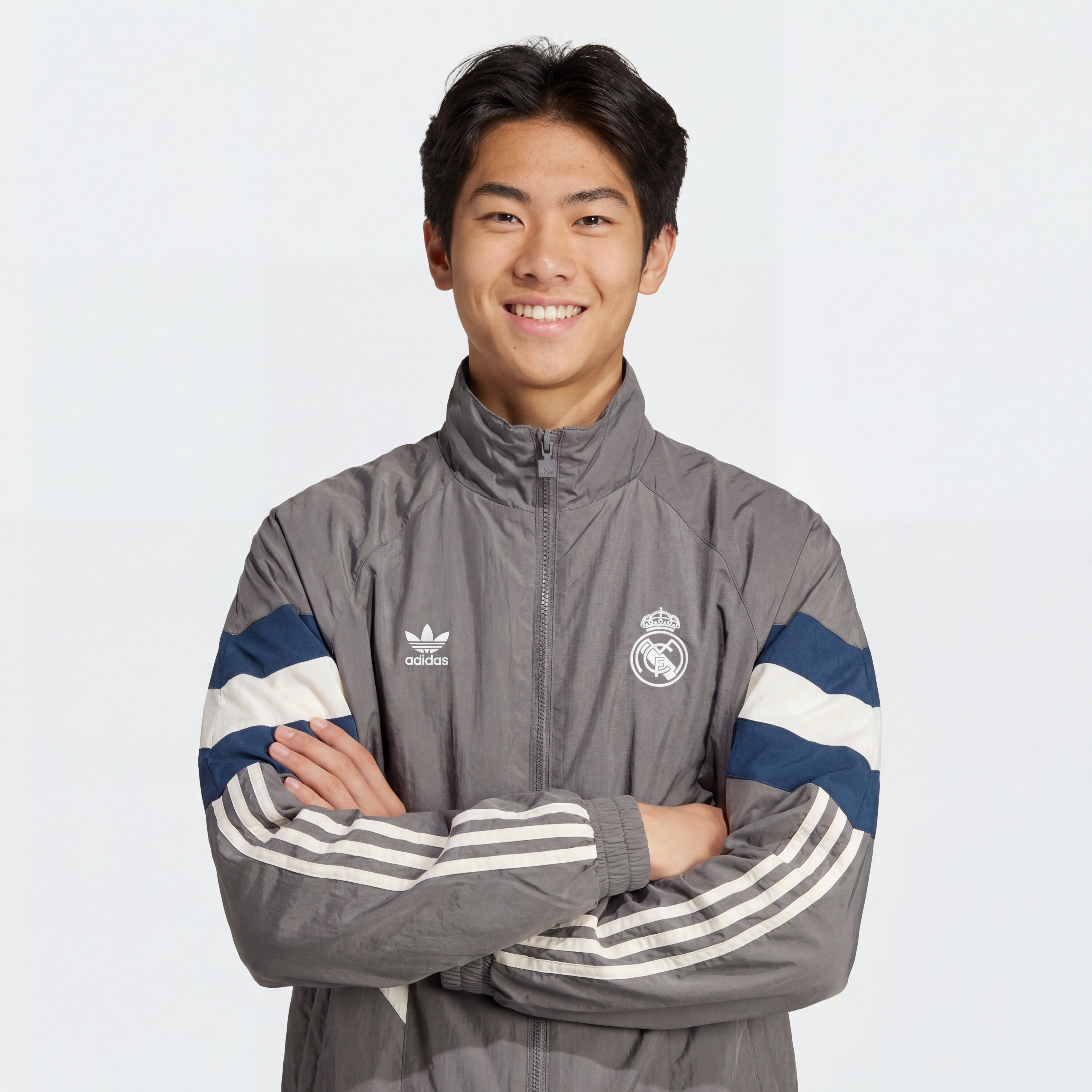 Windbreaker Real Madrid 24/25 - Gray