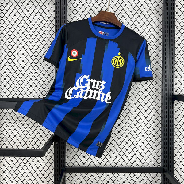 Jersey Inter de Milão Home 24/25 Come Cruz CA Fun
