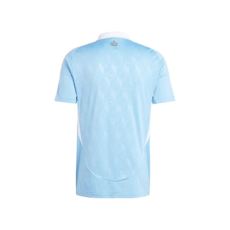 Jersey Bélgica Away 24/25 s/n° Torcedor Adidas Masculino - Azul celeste