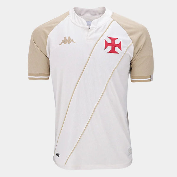 Jersey Vasco III 24/25 s/n° Kombat Player Version Kappa Masculina - Bege