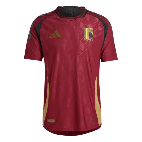 Jersey Bélgica Home 24/25 s/n° Torcedor Adidas Masculino - Grená