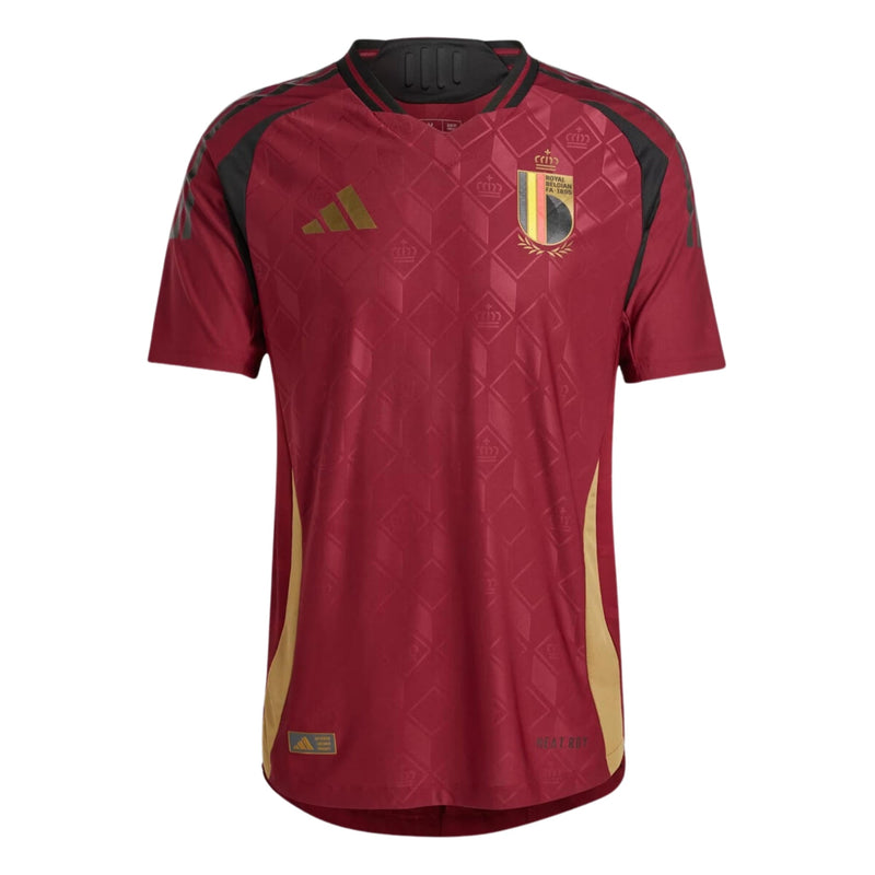 Jersey Bélgica Home 24/25 s/n° Torcedor Adidas Masculino - Grená