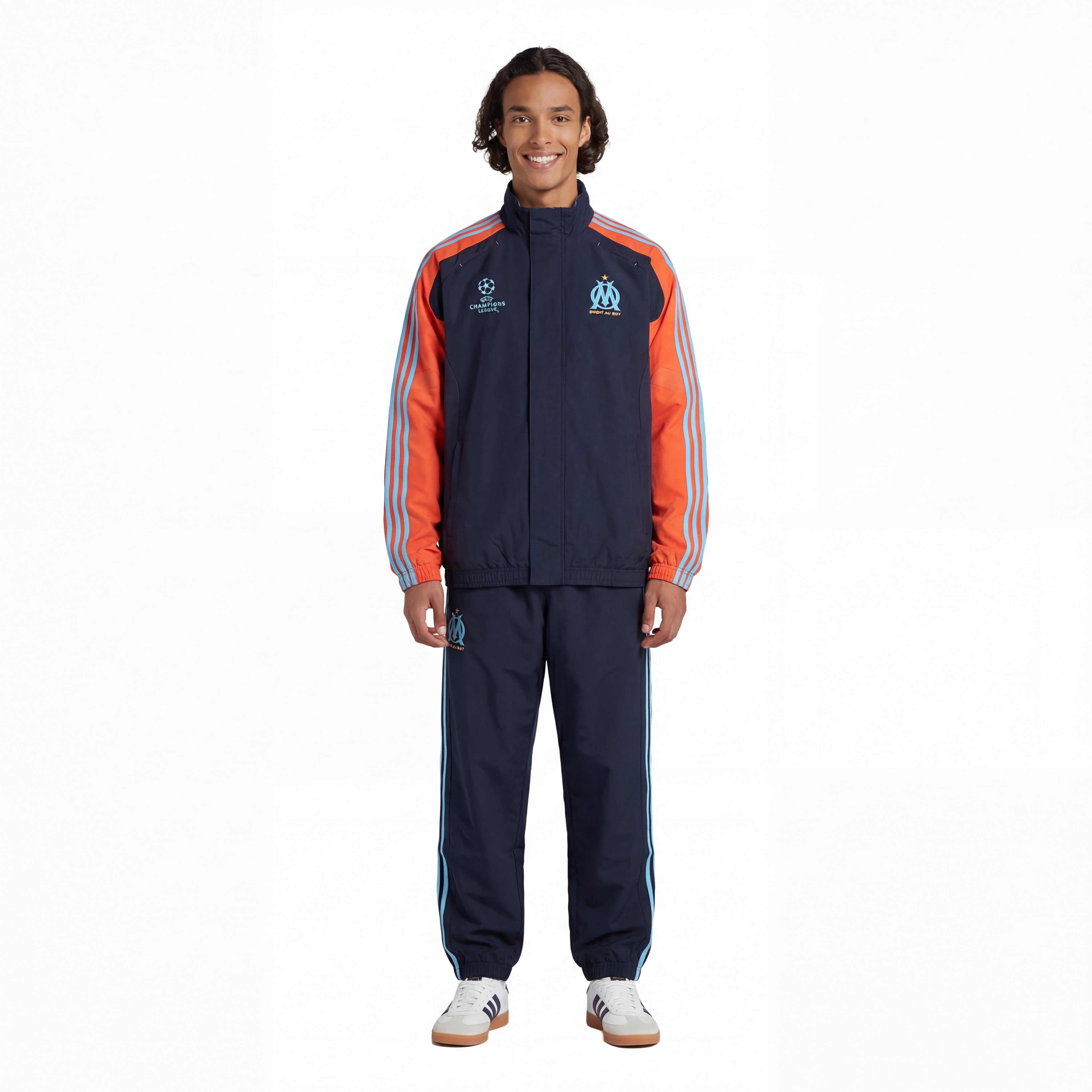 Adidas x Olympique Marseille CL Vintage Jacket 2011/12