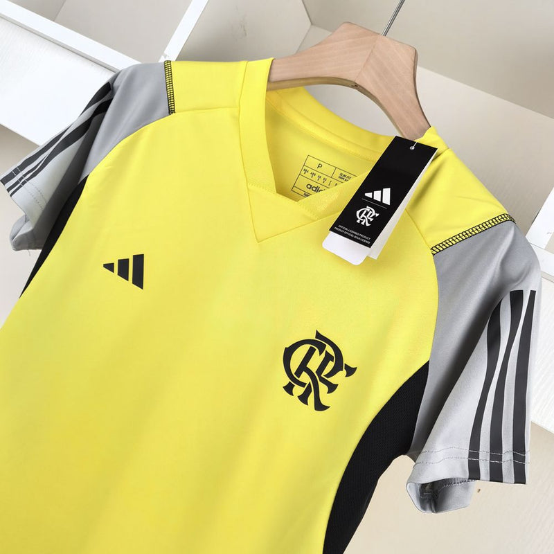 Jersey 24∕25 Flamengo Treino Feminino - Amarelo