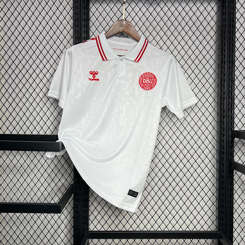 Jersey Seleção Dinamarca 24/25 - Away - Branco