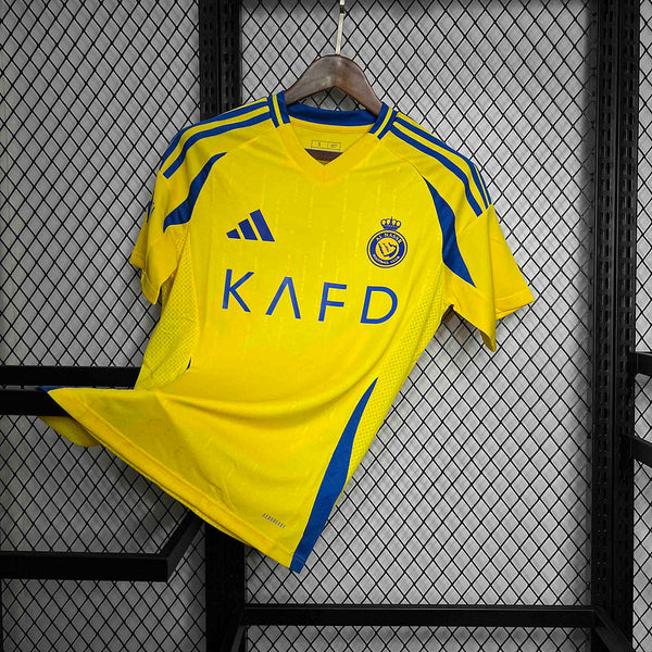 Jersey Al Nassr Home 24/25 s/n Torcedor Masculino - Amarelo
