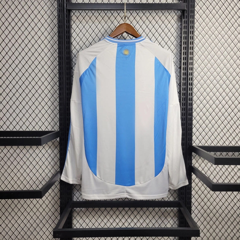 Jersey Argentina Manga Longa 24/25 Home