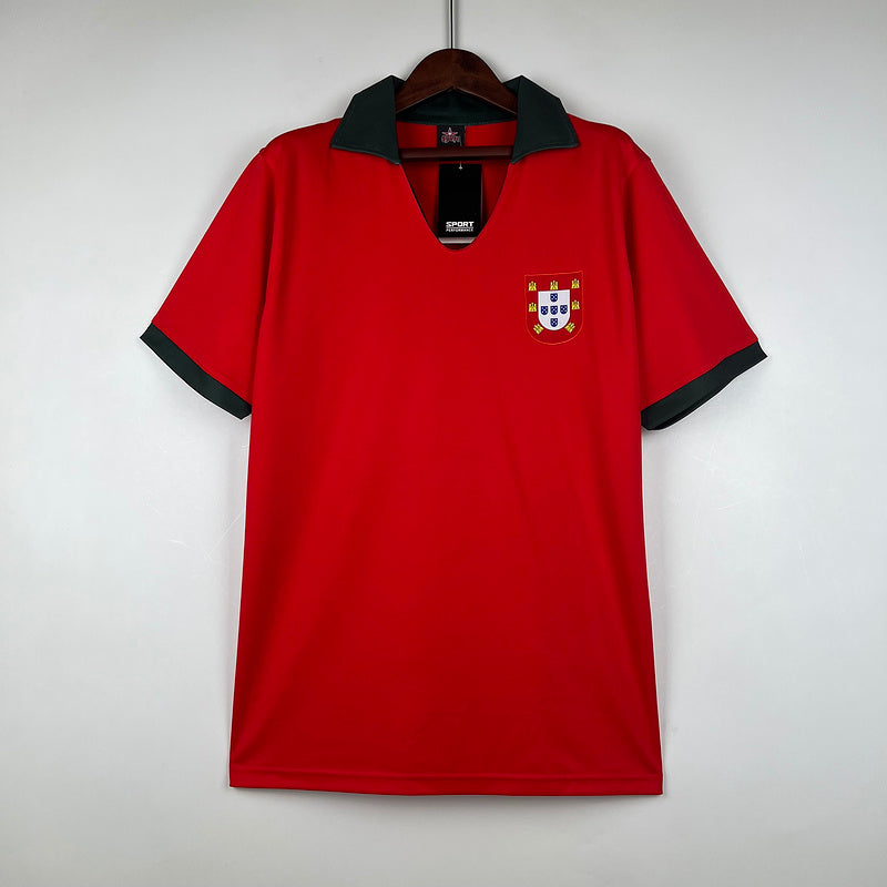 Jersey Portugal Retrô 1972 Vermelho
