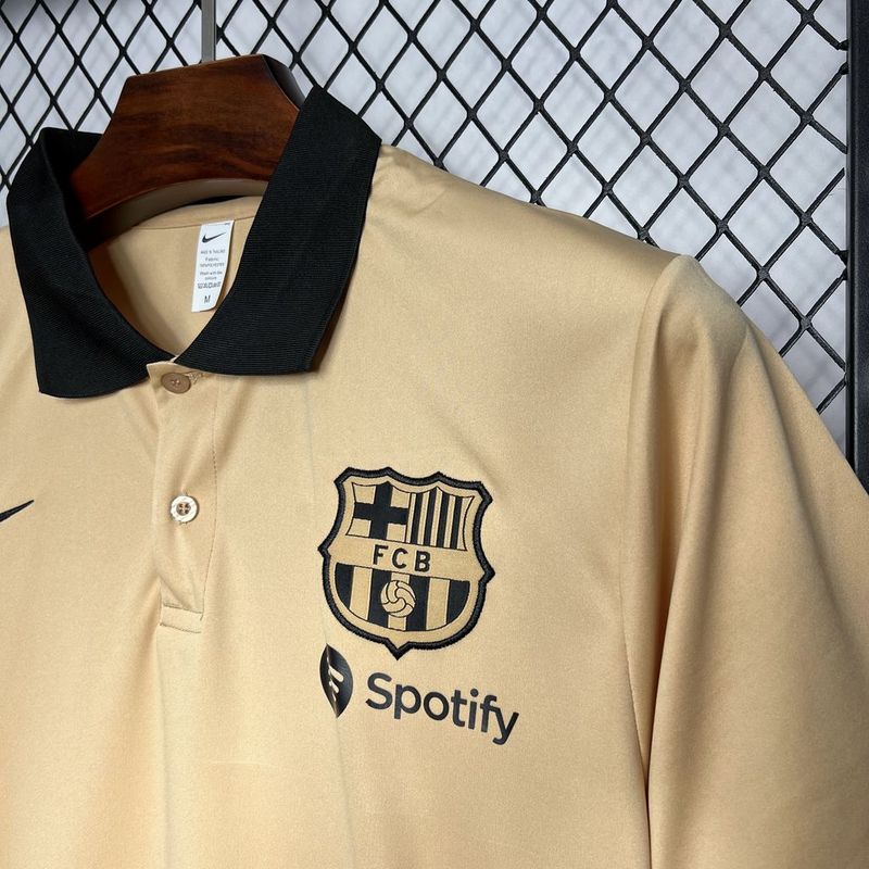 Jersey Barcelona Polo 24/25 - Bege