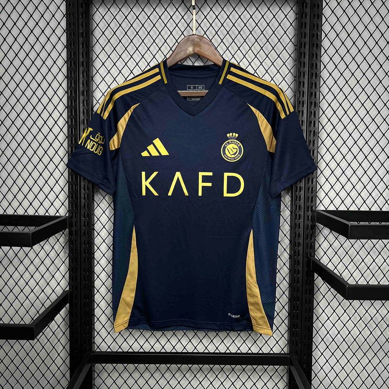 Jersey Al Nassr Away 24/25 s/n Torcedor Masculino - Azul